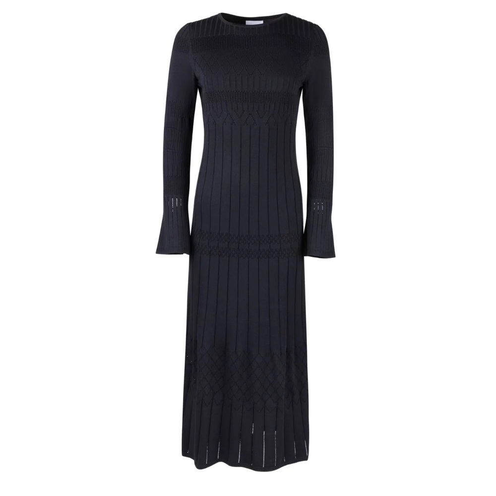 Ellie Makir Chromatic Knit Dress